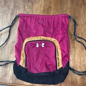 Pink Under Armour bag